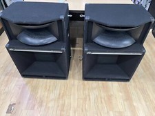 pair of 15'' Peavey Model 1522HC Sound Reinforcement Loud Speakers