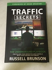 Traffic Secrets for Filling Websites & Funnels by Russell Brunson Hardcover NEW