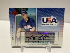 Jake Gautreau 2004 USA Baseball National Team Alumni Signatures Black Ink Auto