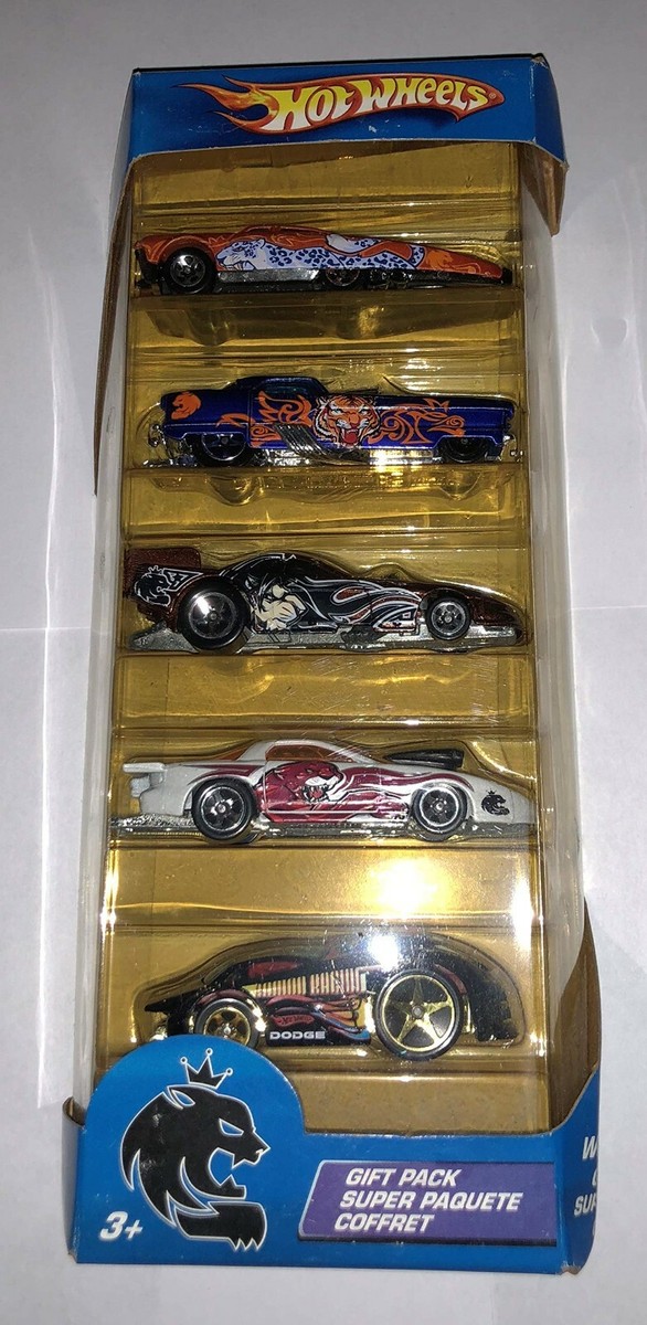HOT WHEELS 5 CAR GIFT PACK WILD CATS (RARE SET) | eBay