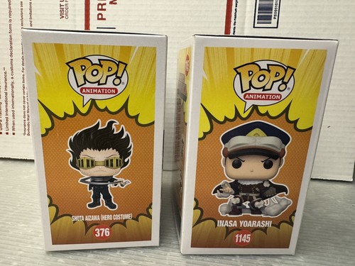 FUNKO POP! Animation MY HERO ACADEMIA 376 Shota Aizawa Hero Hot Topic 1145 Inasa - Picture 6 of 10