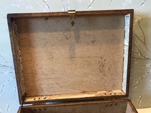VINTAGE FLOWER SEEDS WOODEN DISPLAY BOX - Picture 4 of 11
