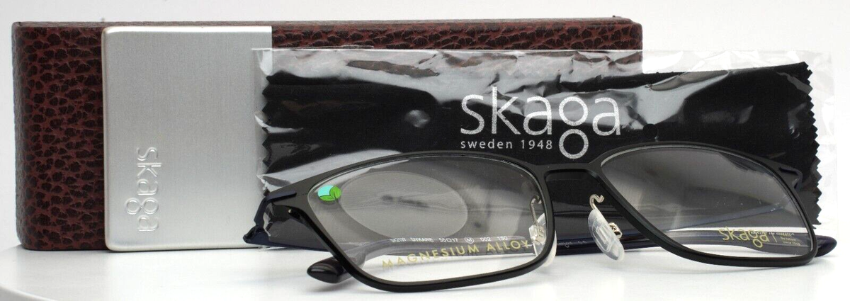 SKAGA SK2137 Dykare 002 Black Mens Rectangle Eyeglasses 55  display picture 3