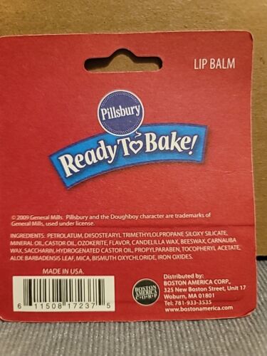 Pillsbury Doughboy SMORES GENERAL MILLS Lip Balm NIP 2009 - Picture 2 of 2