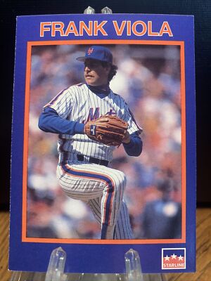 1990 Starline Long John Silver Frank Viola New York Mets #7
