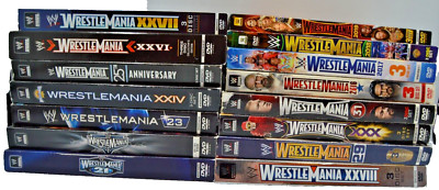 WWE WrestleMania 21 thru 35 (Complete)