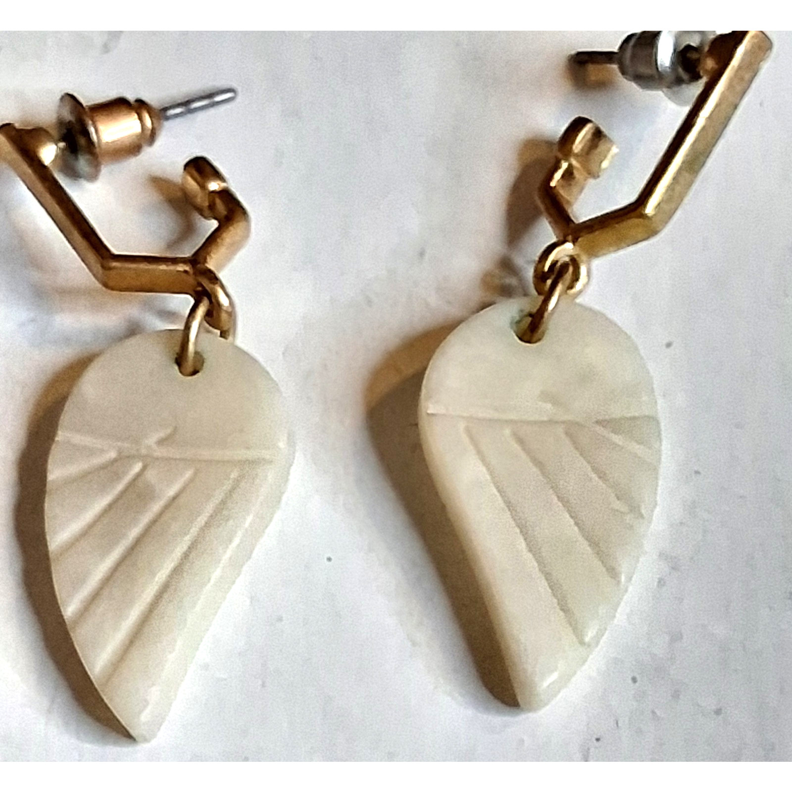 Wing Drop Dangle Earrings Lightweight Minimalist … - image 3