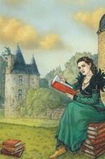 Carte postale TILLIER Béatrice festival BD Château-Gontier 2023 Bois des vierges
