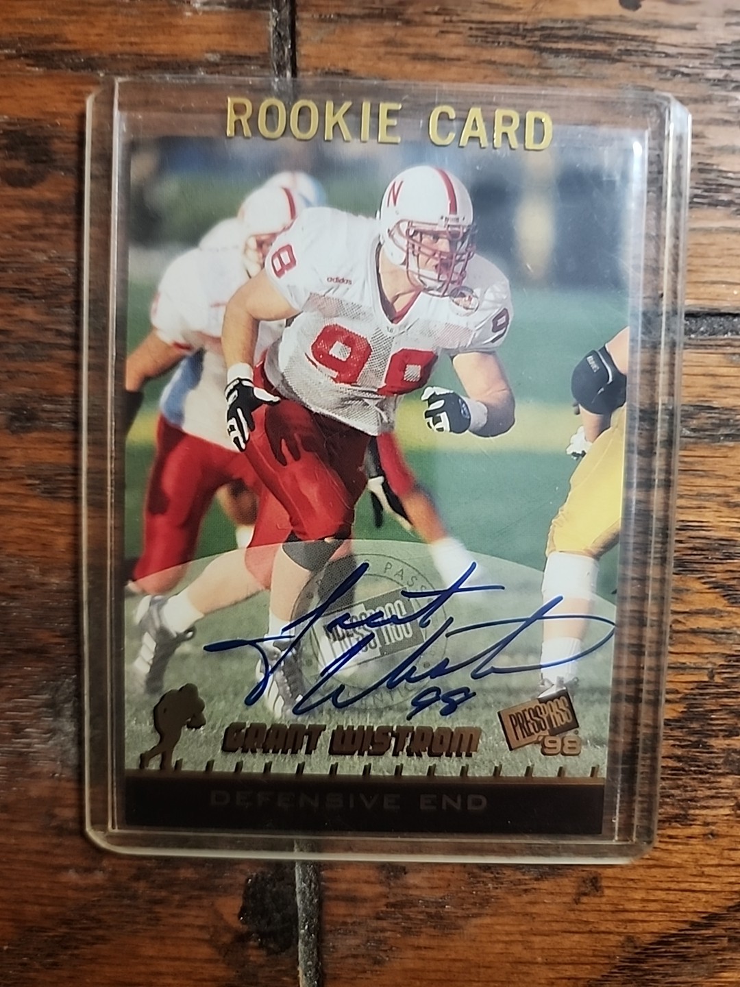 Grant Wistrom Press Pass #14 Base