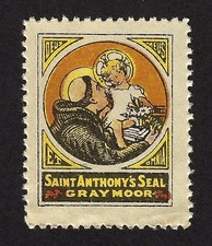 Saint Anthony's Seal - Graymoor Chairty Stamp