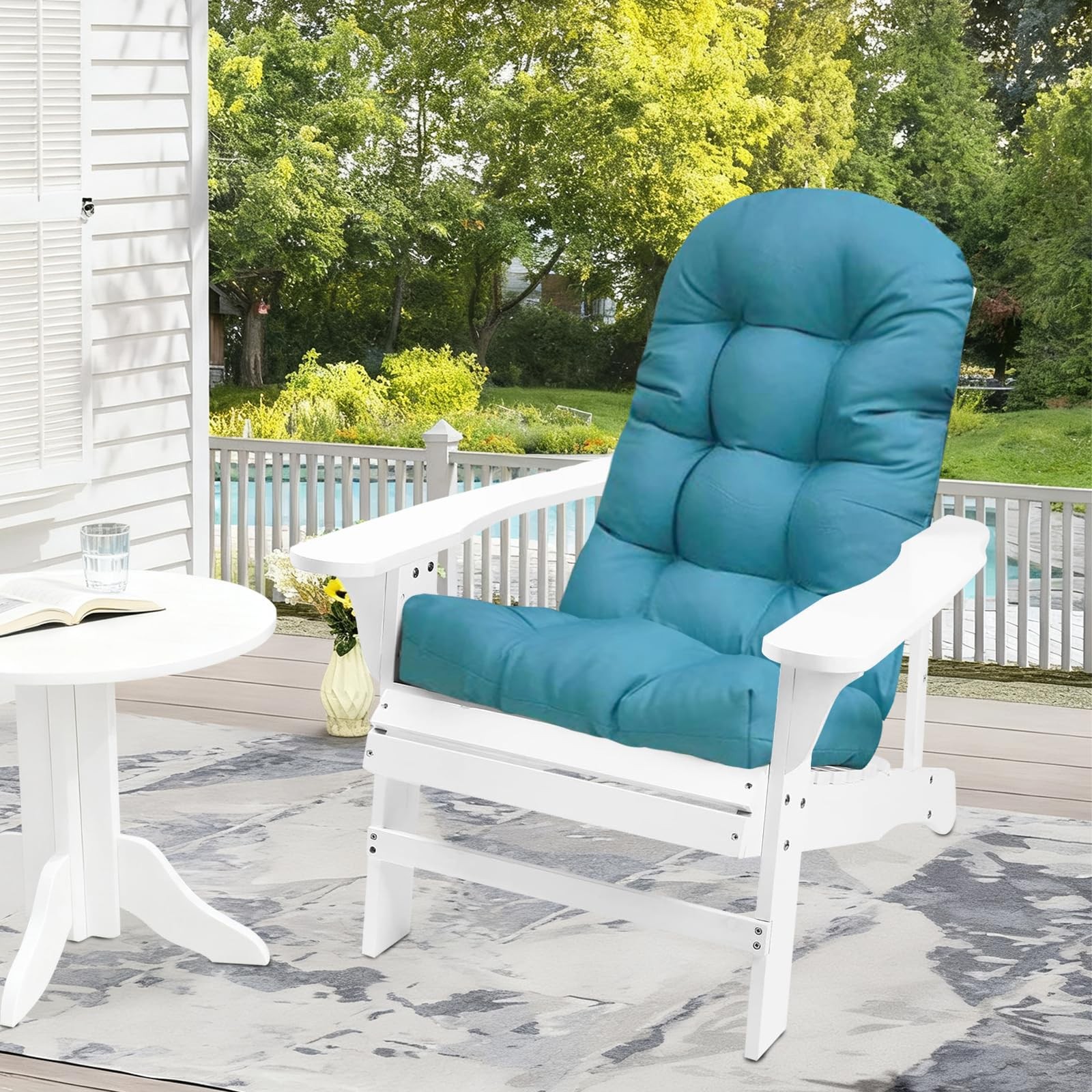 Cushion With Elasticity 43"*20"4", Teal Blue