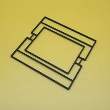 Viewfinder Mask for Hasselblad CFV Backs – 645 Framing Lines 3D Printed Overlay