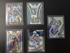Amon-Ra St. Brown (2024-25) Detroit Lions (5) Card Lot