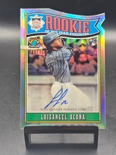 2025 Bowman LuisAngel Acuna Rookie Of The Year Favorite Auto /150 #ROY-LA