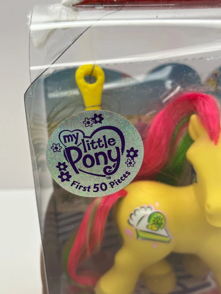 HASBRO MY LITTLE PONY 2004 BUTTERFLY ISLAND KIWI TART NOVO PRIMEIROS 50 PEÇAS RARO - Imagem 2 de 4
