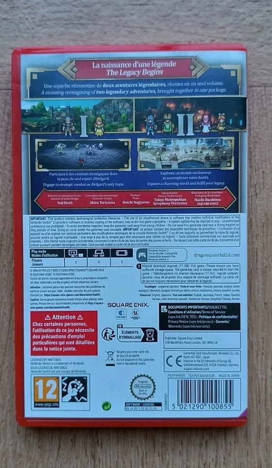 Dragon Quest I and II HD-2D Remake Nintendo Switch 2, photo 3 sur 3