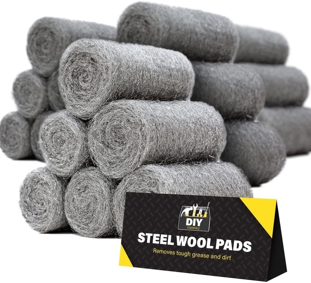 0000 Steel Wool for Mice Control - 40 Pack Fine Grade Stainless Steel Wool for F