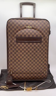 Auth LOUIS VUITTON Damier Ebene PEGASE 55 N23294 Carry On Suitcase NS091851