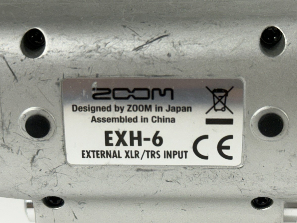 Zoom EXH-6 Dual XLR/TRS Input Capsule for Zoom H5, H6, H8, F1, F8n