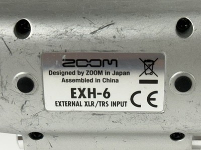 Zoom EXH-6 Dual XLR/TRS Input Capsule for Zoom H5, H6, H8, F1, F8n