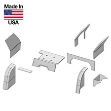 R3237 8-piece Foam Kit Fits Ford New/holland 6700 7700 7710 8700 9700 Tw5 Tw10