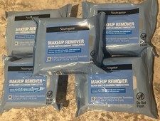 Lot of 5 Neutrogena Make-Up Remover Cleansing...