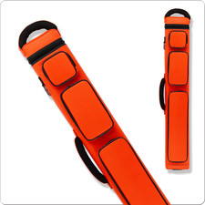 Action ACB35 TANGERINE 3Bx5S Billiards Pool Cue Stick Case w/ Backpack Strap
