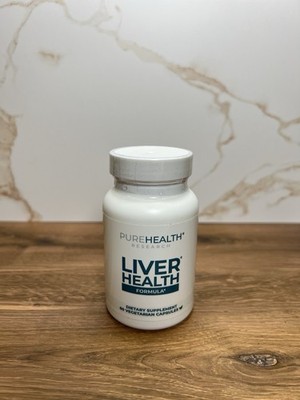 PureHealth Research Liver Health Formula - Vegetarian Capsules - 60 count