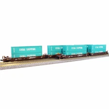 Kato USA Inc. MAXI-I BNSF Swoosh 5-Unit Set #238403 KAT1066210 N Rolling Stock