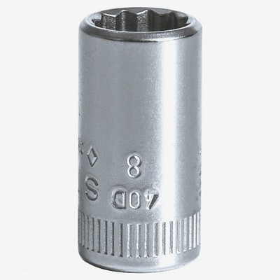 Stahlwille 40D 12-pt 1/4'' Socket, 9 mm