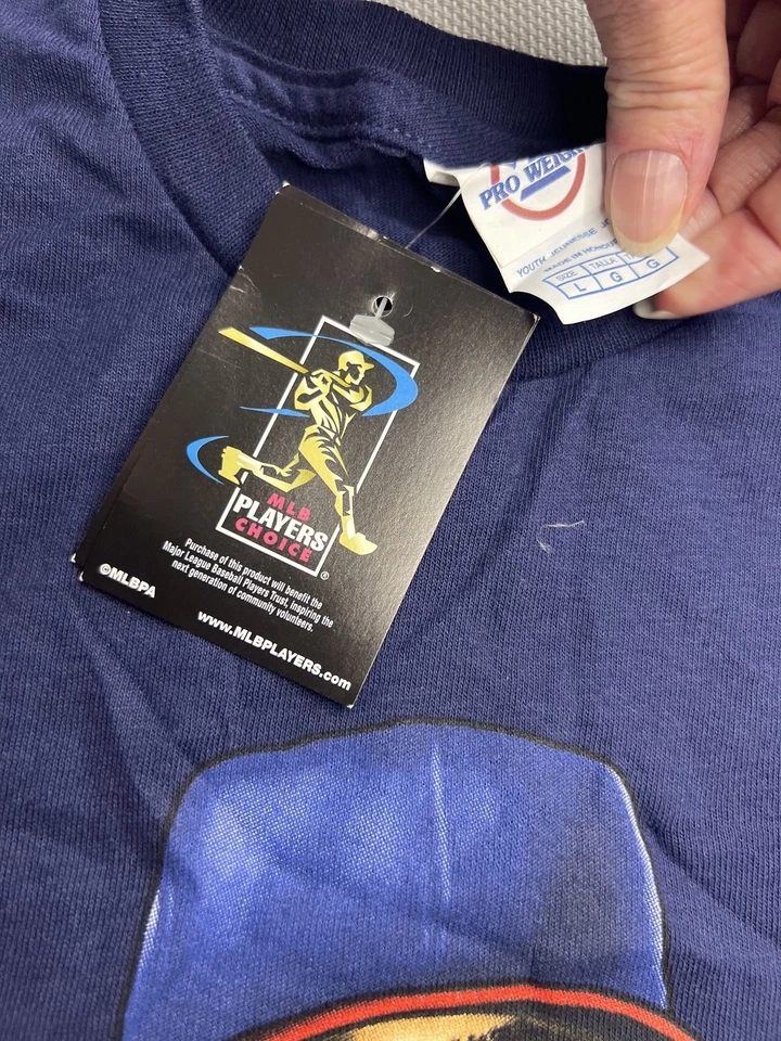 Camiseta de los Atlanta Braves Juvenil Grande Azul MLB Béisbol Jason Heyward Camiseta Campo Derecho Foto 3 de 4