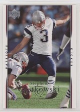 2007 Upper Deck Stephen Gostkowski #109 2s1