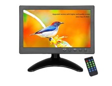 LONCEVON 10" Portable HDMI Monitor with Dual Speakers and USB Port