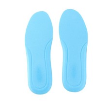 2-1 Pair Plant Care Ice Silk Foot Insoles Breathable Shoe Insoles Versatile