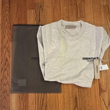 Fear Of God Essentials T-shirt light Oatmeal Size M