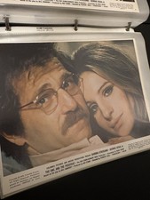 Vintage Barbra Streisand George Segal Owl and the Pussycat Movie Still Portrait