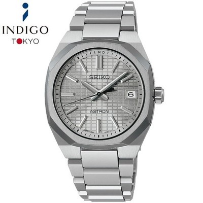 SEIKO ASTRON NEXTER SBXY099 Solar Radio-Controlled Gray Silver Dial 36mm Watch