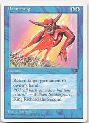 Boomerang [CHR-16] Chronicles