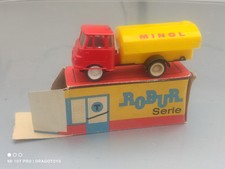 VINTAGE TRUCK TOY ROBUR SERIE MINOL TANKER FRICTION POWERED IN ORIGINAL BOX