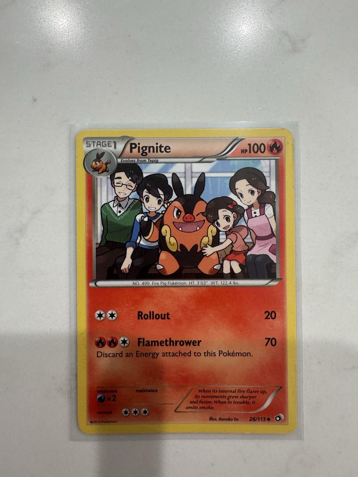 Pignite 26/113 Legendary Treasures Regular Pokemon TCG