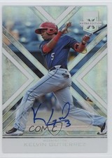 2016 Panini Elite Extra Edition Auto Kelvin Gutierrez #136 Auto qh5