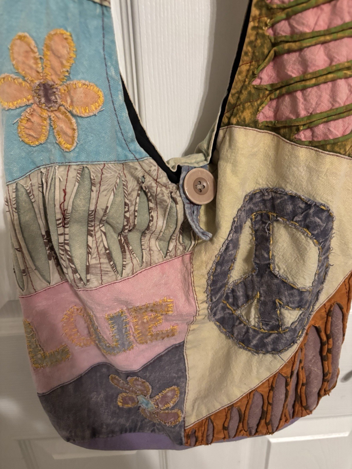 Beautiful patchwork shoulder bag - image 3