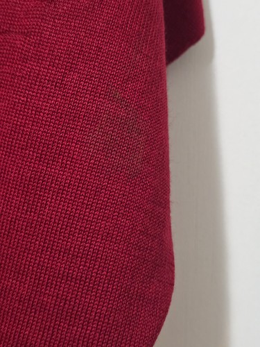 Vintage 1970s Pringle Of Scotland 100% Lambswool V-Neck Sweater Men's Size Med - Picture 4 of 12