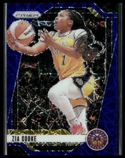 2024 Panini Prizm WNBA #46 Zia Cooke Blue Velocity Prizms
