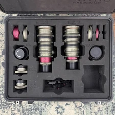 Angenieux EZ Cinema Zoom Kit EZ1 EZ2 with Case