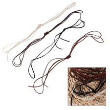 4 Pcs Thin Suede Cord for Jewelry Necklace Jewellery Braided Rope Bracelets