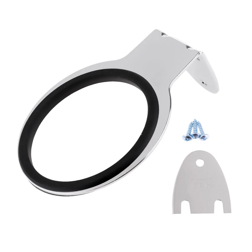 Support Mural Pour Sèche-cheveux En Acier Inoxydable, Support Pour Ensemble De - Photo 3/4