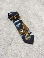 Vintage Harley-Davidson Neck Tie Mens Eagle Silk Ralph Marlin 90s 80s