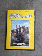 Fast & Furious 6 DVD Vin Diesel Paul Walker Dwayne Johnson Action Movie PG-13