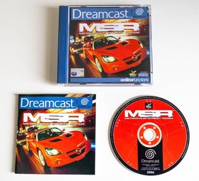 Metropolis Street Racer Dreamcast Game Manual Included